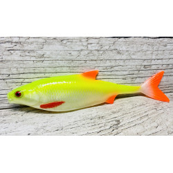 Roach 19,5 cm Yellow Fluo Natural Tail