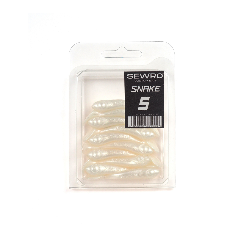 SNAKE ST - 5 CM PEARL PACK OF 10 PIECES