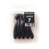 SNAKE ST - 7 CM BLACK PACK OF 5 PIECES