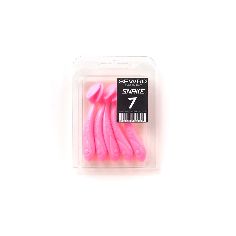 SNAKE ST - 7 CM PINK PACK OF 5 PIECES