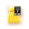 SNAKE ST - 7 CM YELLOW PACK OF 5 PIECES